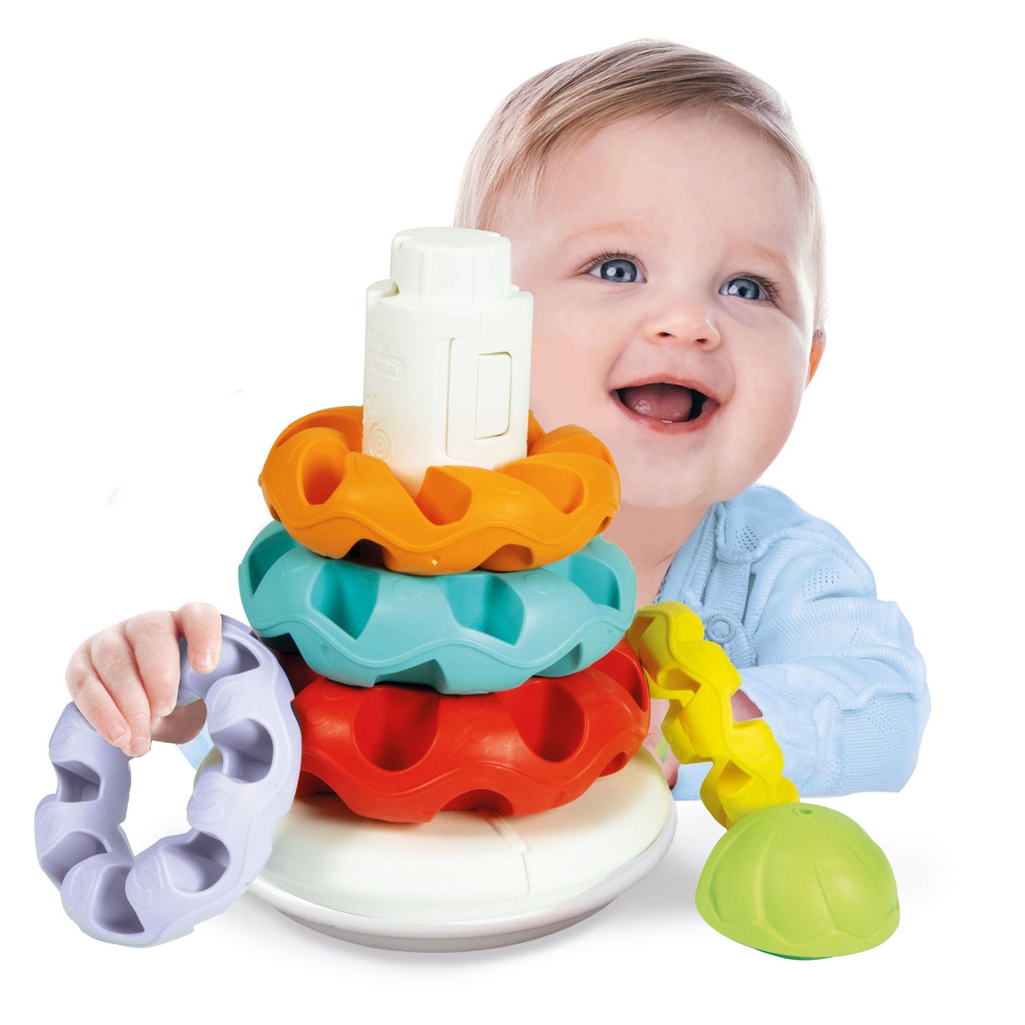 Anneaux de pile de bébé Clementoni