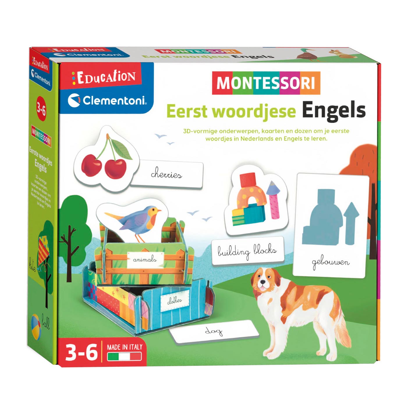 Apprendre Clementoni Education Montessori anglais