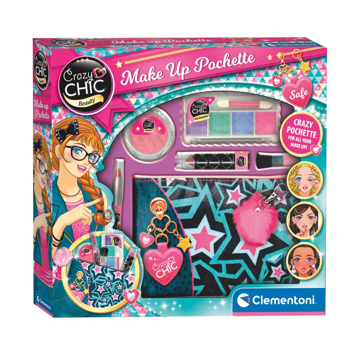 Clementoni Crazy Chic Making Up Bag