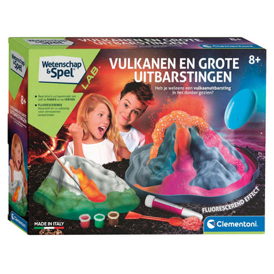 Clementoni Science Game Glow in the Dark Volcano