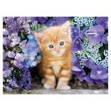 Clementoni Puzzle Cat avec des fleurs, 500e. - afbeelding 2