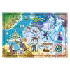Clementoni World Map Puzzle Frozen, 1000st.