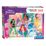 Clementoni Maxi Puzzle Princess, 24s. - afbeelding 1