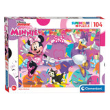 Clementoni Puzzle Minnie Mouse, 104st. - afbeelding 1