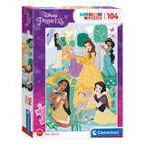 Clementoni Puzzle Princess, 104st. - afbeelding 1