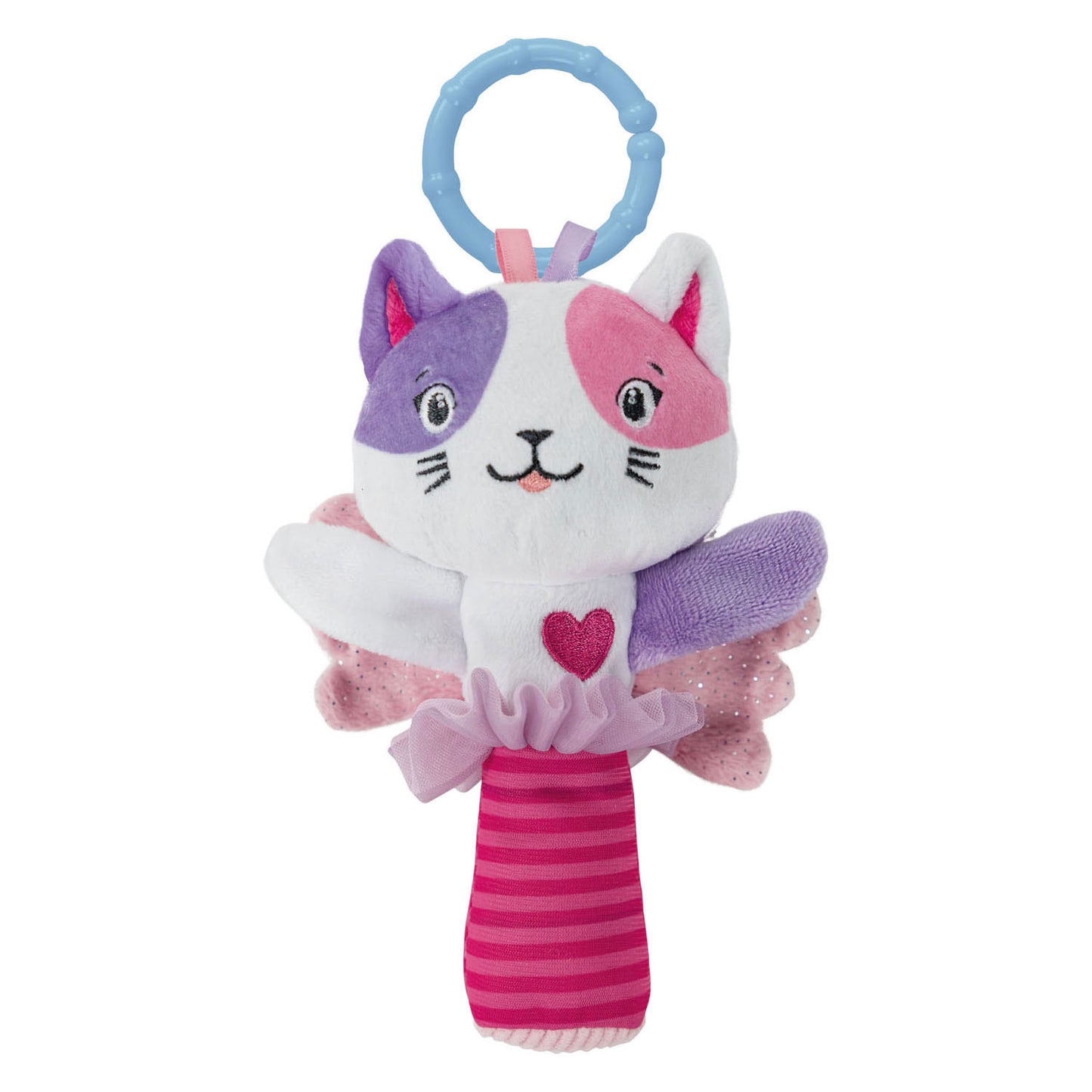 Clementoni bébé Pluchen Rammelaar Kat