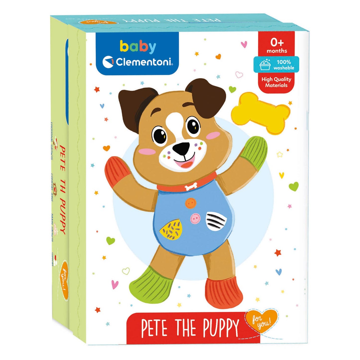 Clementoni bébé Pluchen Cuddle Pete de Puppy