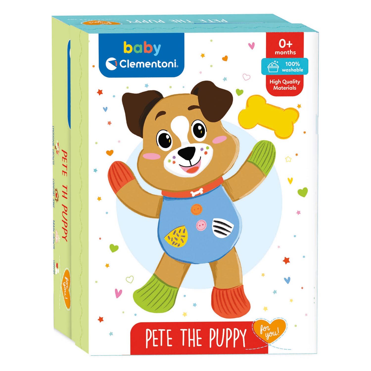 Clementoni bébé Pluchen Cuddle Pete de Puppy