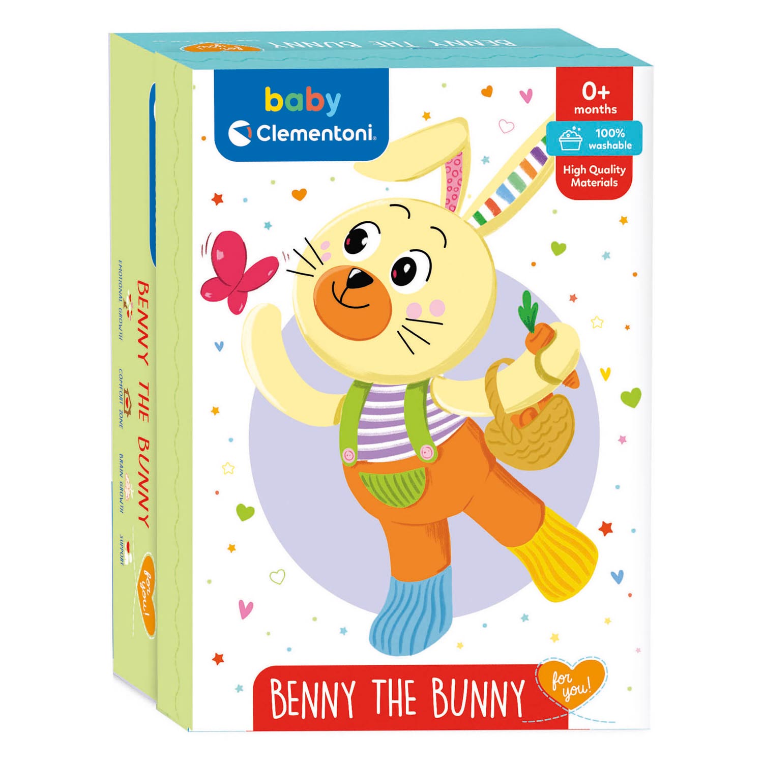Clementoni bébé Pluchen Cuddle Benny Het Konijn