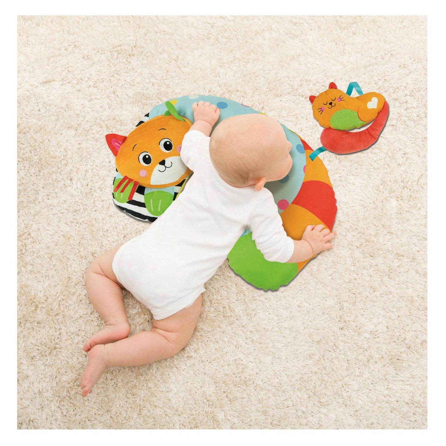 Clementoni Baby Tummy Time Embrasser Kitty Cat