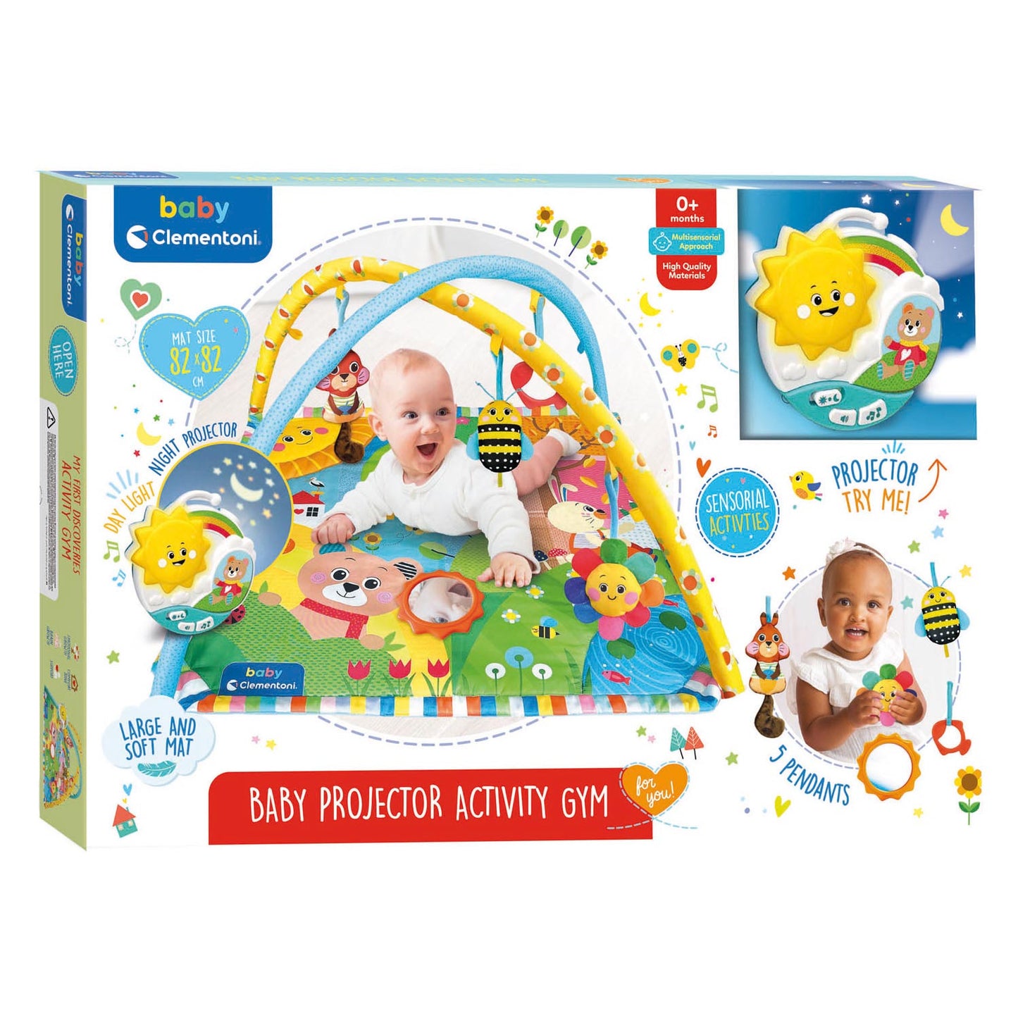 Clementoni Baby Activities Gym 'Projecteur'