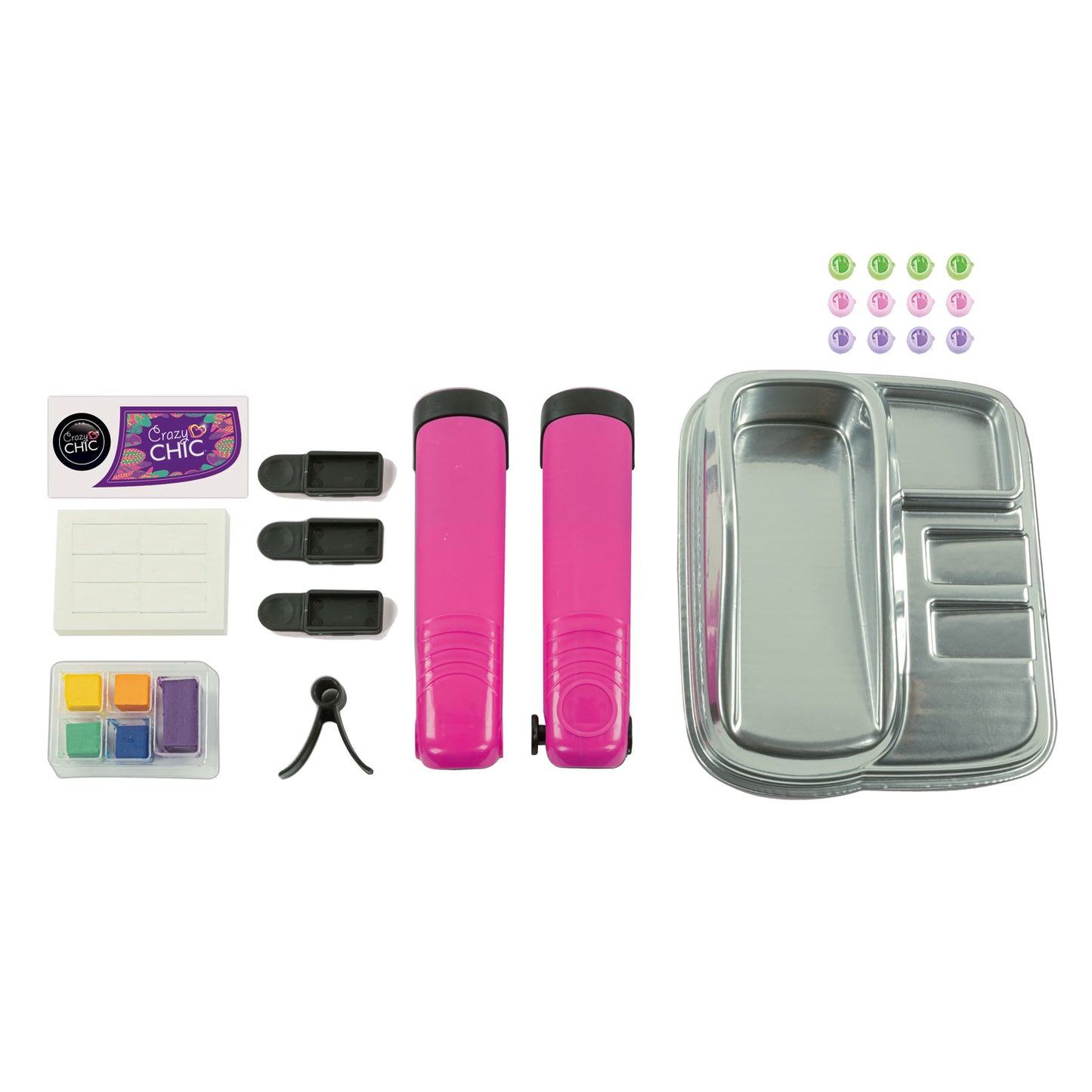 Clementoni Crazy Chic Trendy Hairstyle Hair Paint Kit de peinture