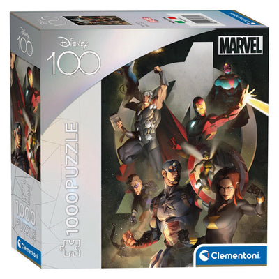 Clementoni Puzzle Disney 100 ans - Avengers, 1000st.