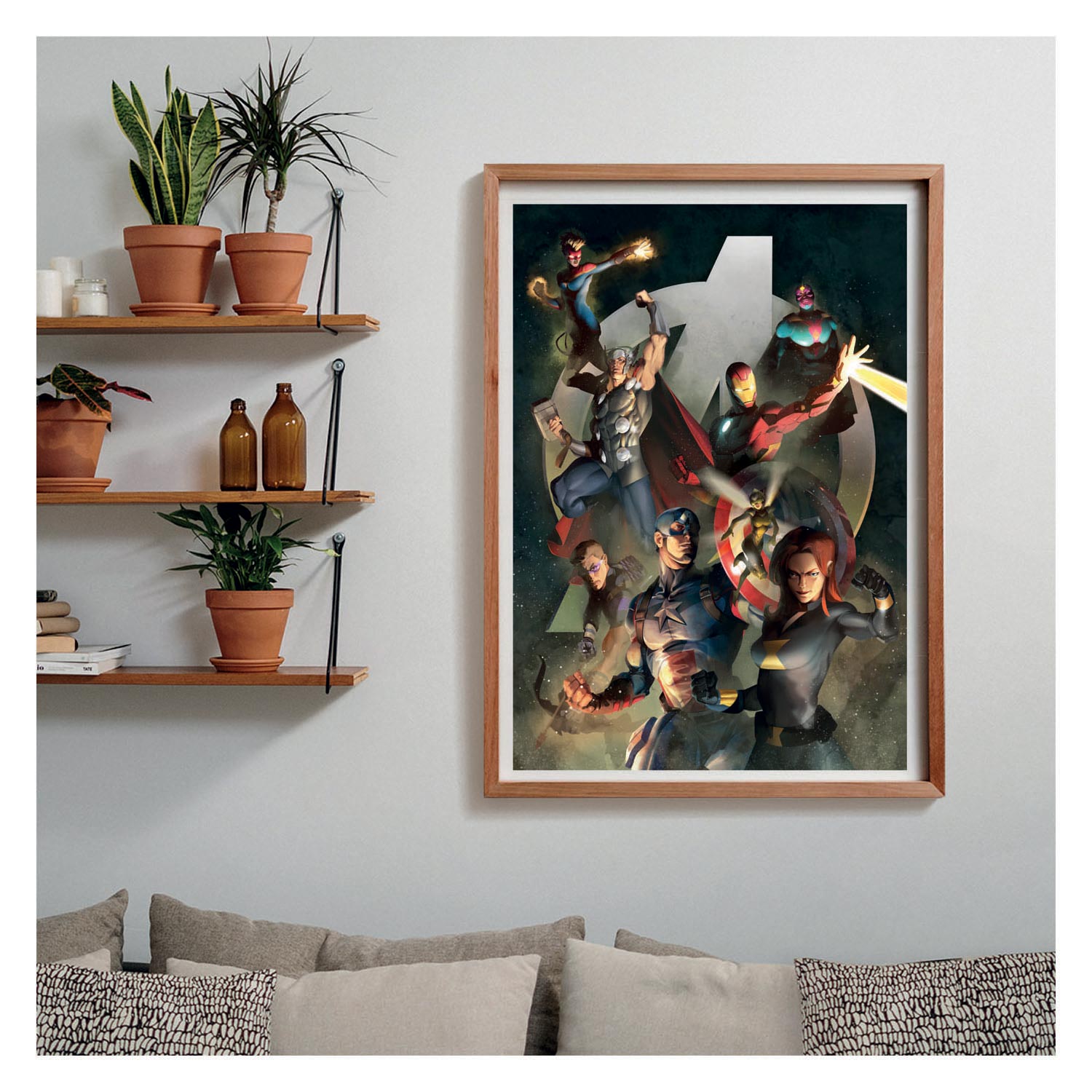 Clementoni Puzzle Disney 100 ans - Avengers, 1000st.
