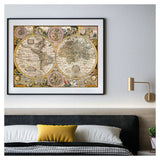 Clementoni Puzzle Antique World Map, 3000st. - afbeelding 4