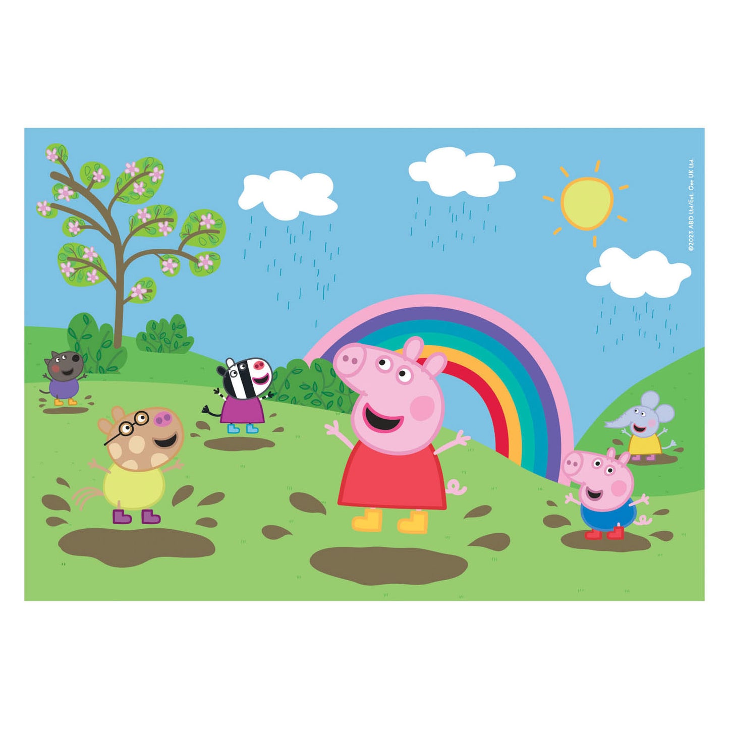 Clementoni Puzzle Jigsaw - Peppa Pig, 2x60st.