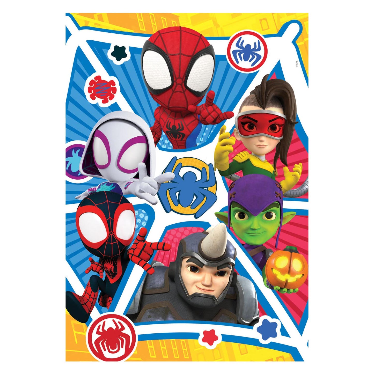 Clementoni Puzzle - Spidey, 3x48st.