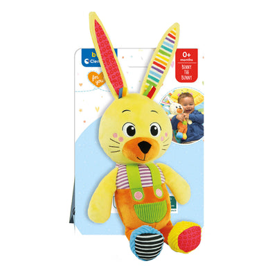 Clementoni bébé mon premier lapin de câlins d'animal