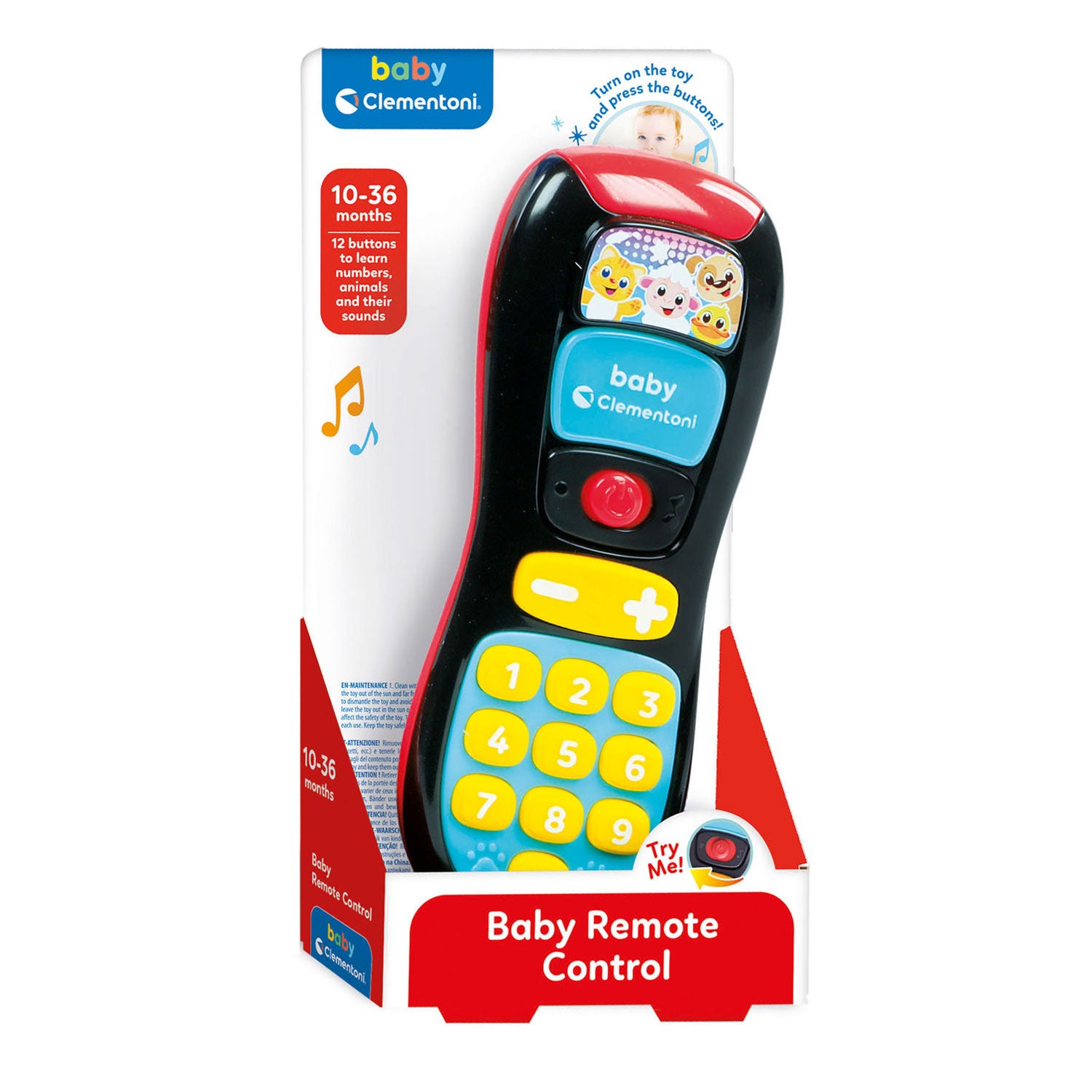 Clementoni Baby Remote Control + Light and Sound