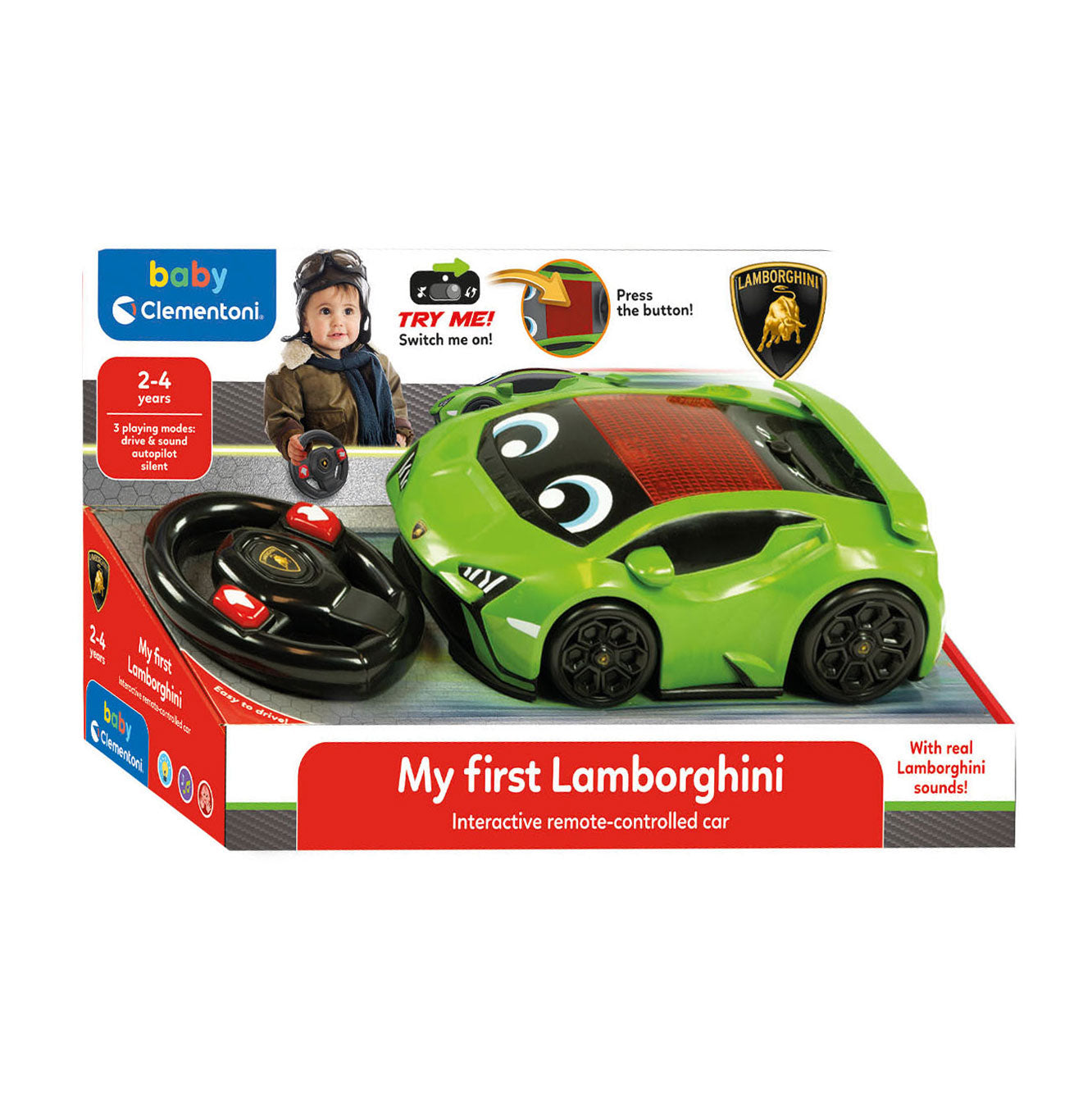 Clementoni bébé ma première voiture contrôlable RC