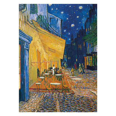 Puzzle de Jigsaw Clementoni de Gogh Cafe Terrace la nuit, 1000st.