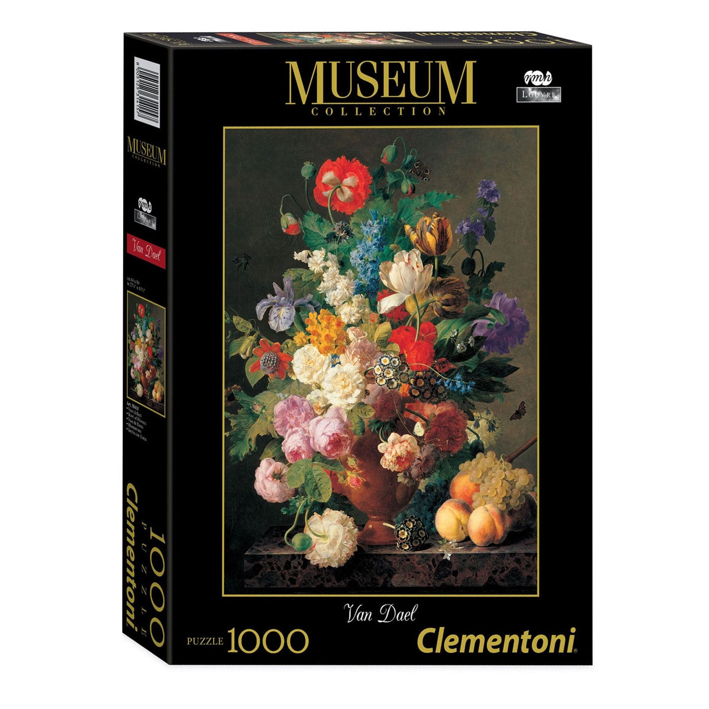 Clementoni Puzzle Jigsaw de Dael Bowl of Flowerst, 1000st.