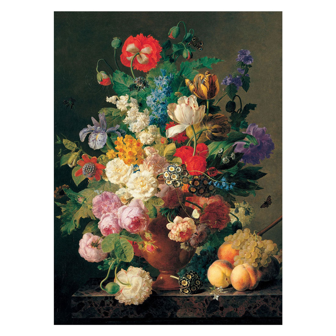 Clementoni Puzzle Jigsaw de Dael Bowl of Flowerst, 1000st.