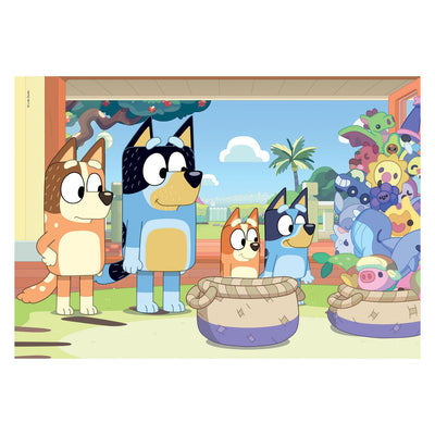 Clementoni Jigsaw Puzzle Super Color Bluey, 2x20st.