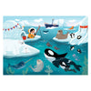 Clementoni Jigsaw Puzzle Super Color Life en mer, 2x60st.