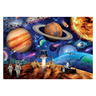 Clementoni Jigsaw Puzzle Super Space Mission, 300e.