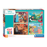 Animaux Clementoni Legpuzzel 4in1 - afbeelding 1