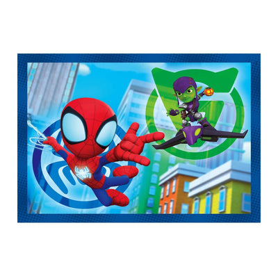Clementoni Legpuzzel 4in1 Spidey et ses amis incroyables
