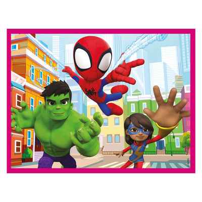Clementoni Block Puzzle Spidey et ses incroyables amis, 12e.