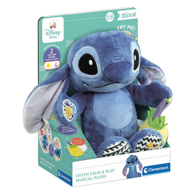 Clementoni Baby - Disney Stitch Interactive Hug Plush