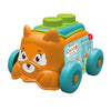 Clementoni Baby - Clemmy Sensory Puppy Orange avec des blocs mous, 5dlg.