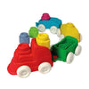 Clementoni Baby - Train sensoriel Clemmy avec blocs mous, 12dlg.