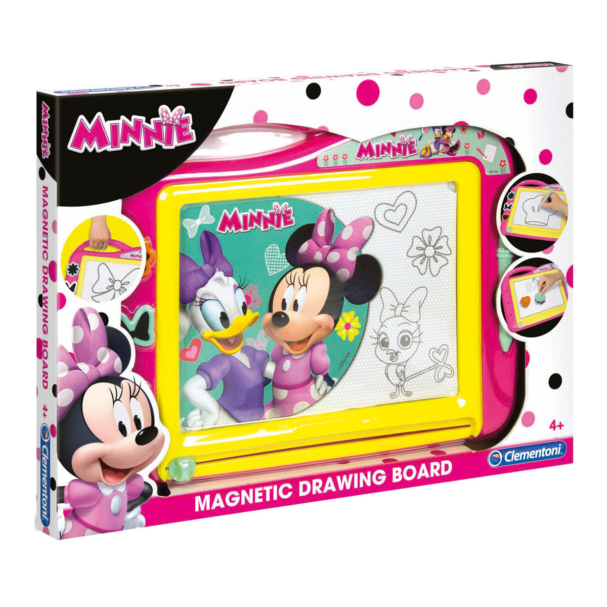 Carte à dessin magnétique Clementoni Minnie Mouse