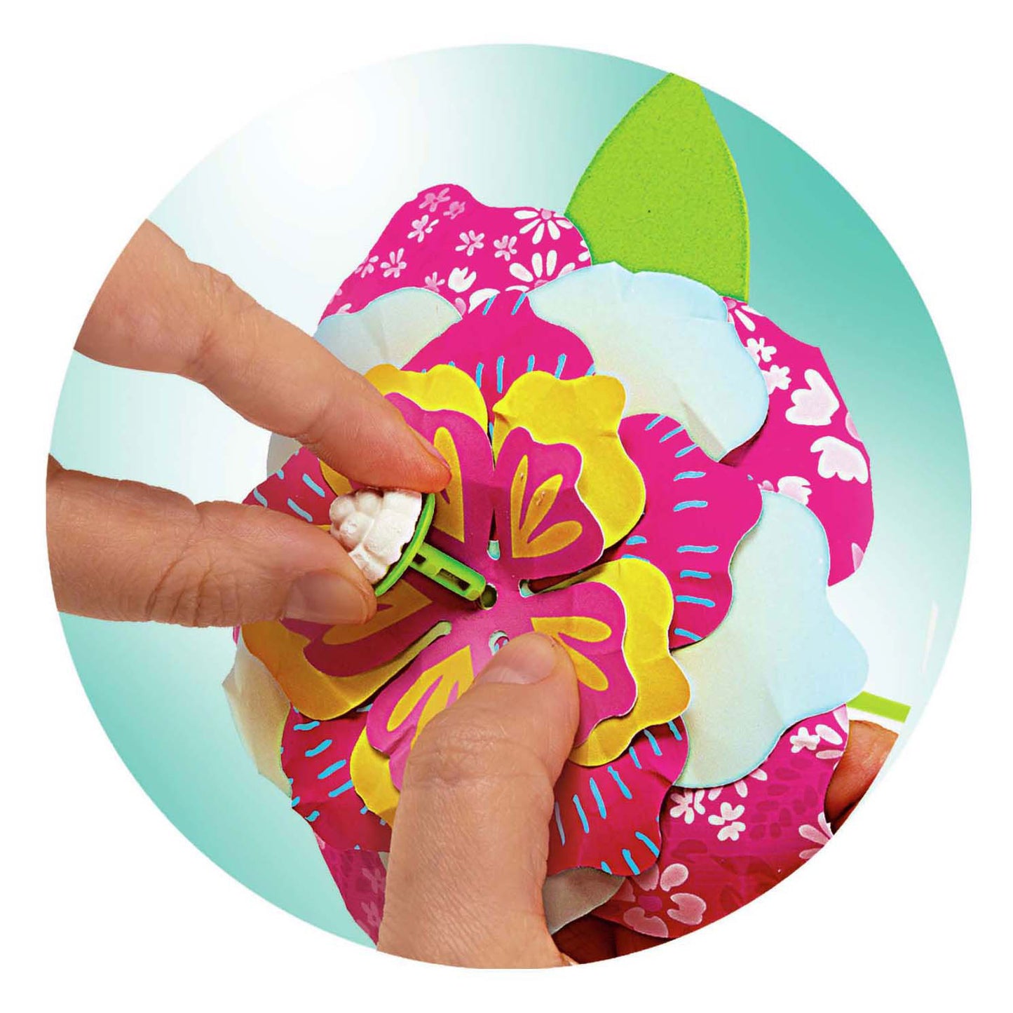 Clementoni Idea Making Sense Craft Set, 8 fleurs