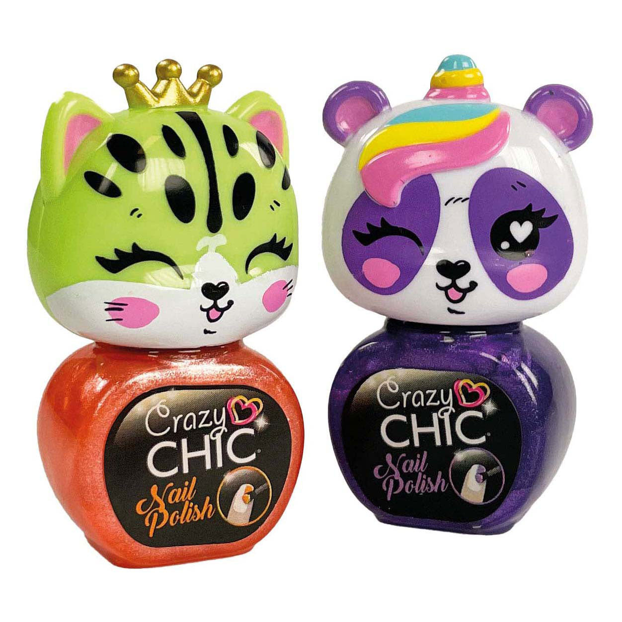 Clementoni Crazy Chic - Animaux de vernis à ongles, 2e.