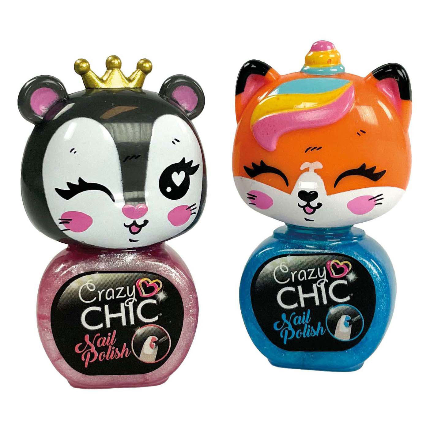 Clementoni Crazy Chic - Animaux de vernis à ongles, 2e.
