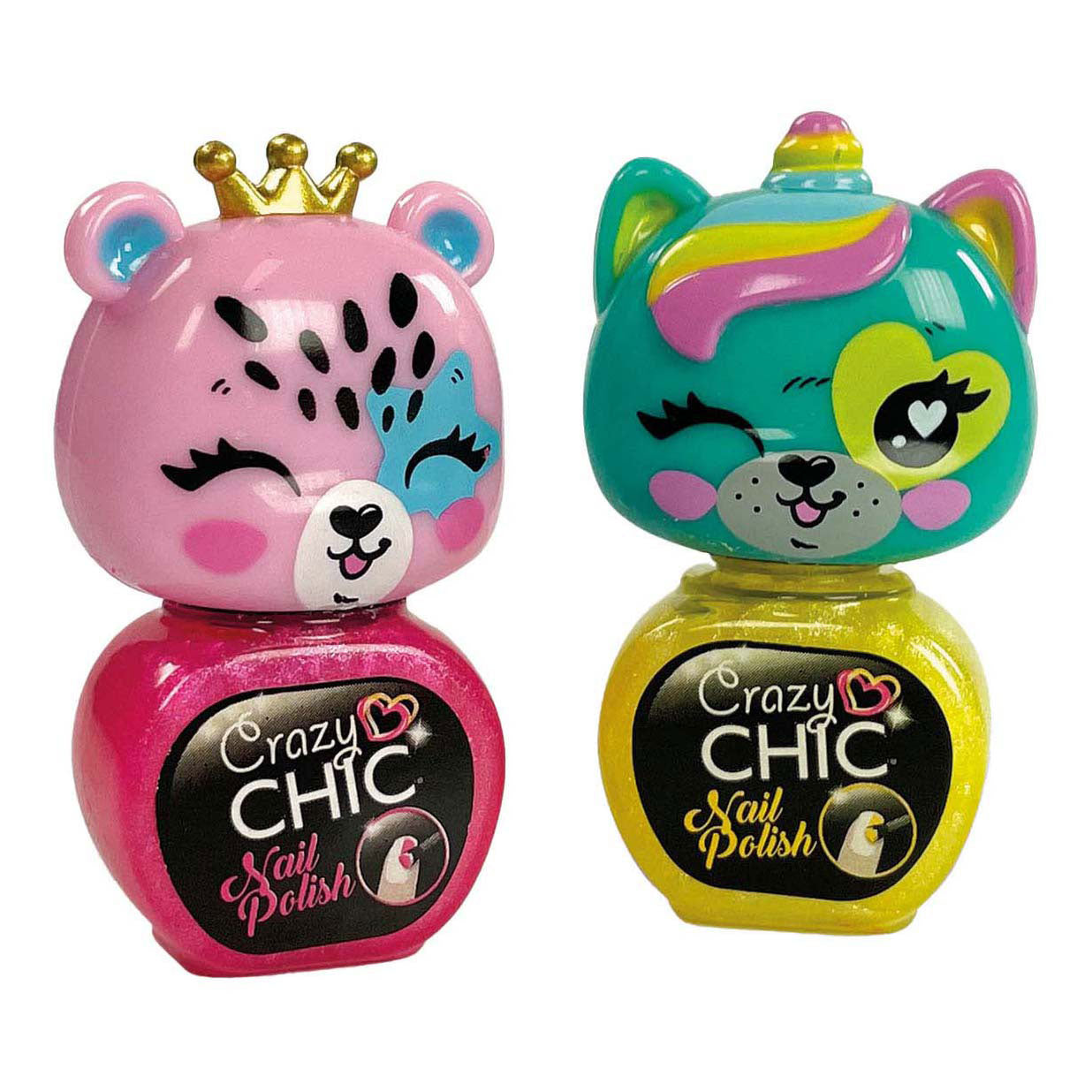 Clementoni Crazy Chic - Animaux de vernis à ongles, 2e.