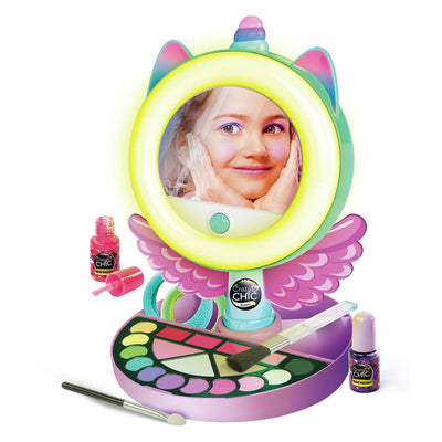 Clementoni Crazy Chic - Unicorn Spiegel avec une lumière à la LED