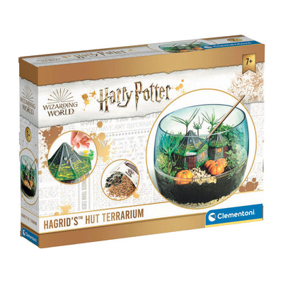 Clementoni - terrarium Harry Potter - cabane fantastique de Hagrid - ensemble d'expérimentation végétale - à partir de 7 ans