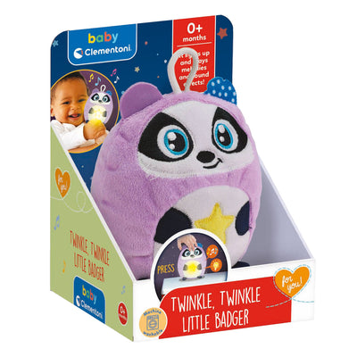 Clementoni Baby Twinkle Twinkle Kleine Panda Purple Hug Night Lampe