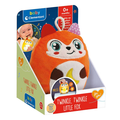 Clementoni Baby Twinkle Winkle Kleine Vos Hug Night Lampe