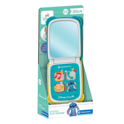 Clementoni Baby Disney Stitch Téléphone pliant