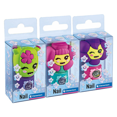 Fleur de vernis à ongles chic Clementoni Crazy Chic