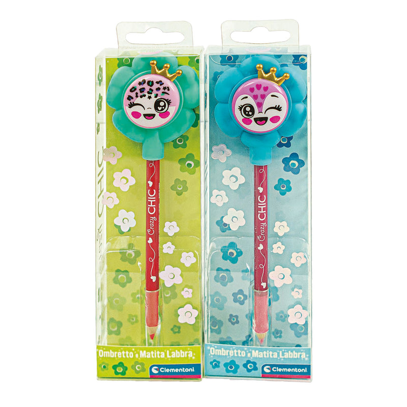 Clementoni Crazy Chic Shadow et Lipiner Bloem - Turquoise Blue