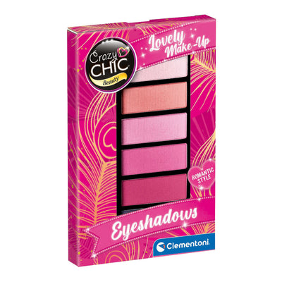 Clementoni Crazy Chic à fard à paupières romantique, 8dlg.