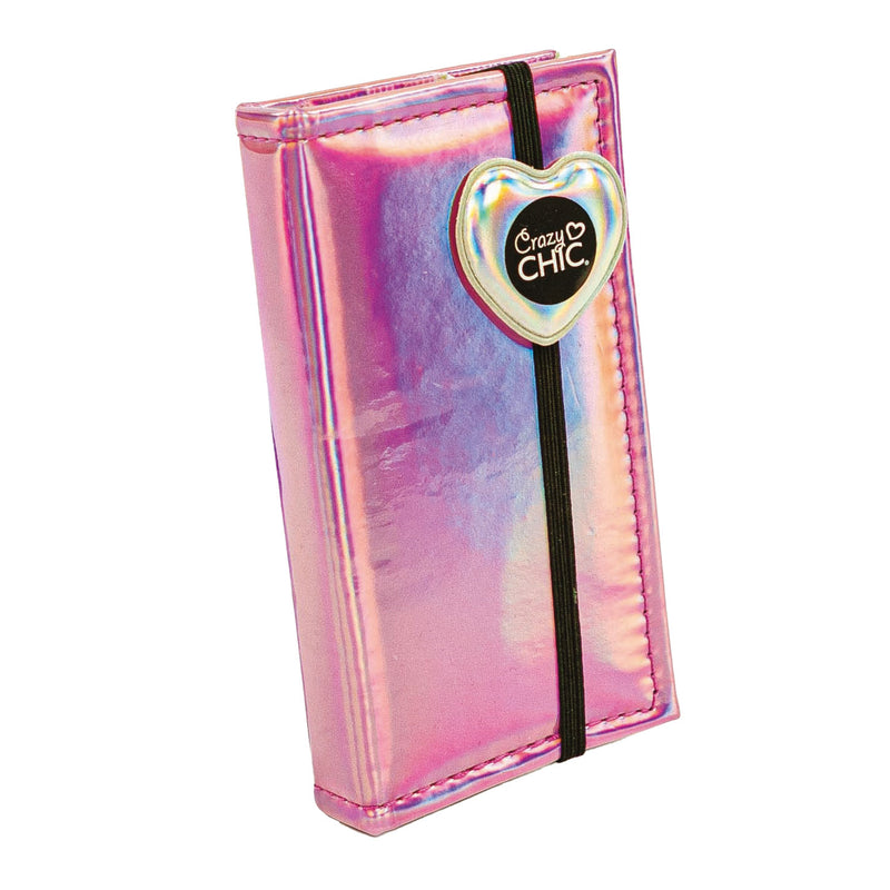Clementoni Crazy Chic portefeuille rose avec maquillage
